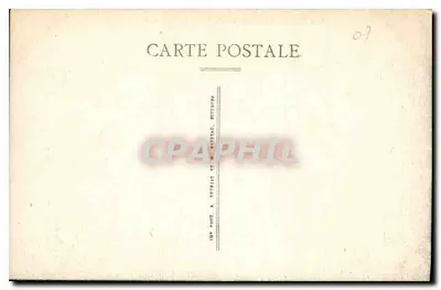 Les Vans — Bosque de Patolive — Gorges do Chassezac — Editor H. BASTIAN, Moulouper — Verso