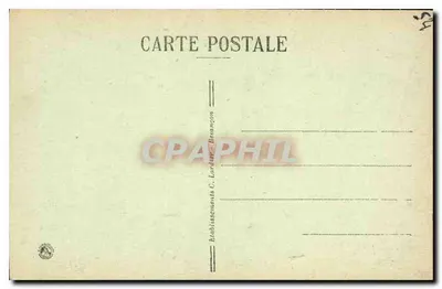 NANCY — Pałac Książąt — Fronton Wielkiej Porterie — nr 109 — wydawca CLB — Rewers