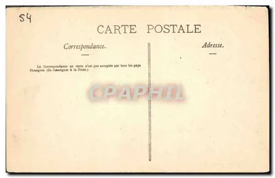 Nancy — Palácio Ducal — Detalhes da Porterie, estátua equestre do Duque Antoine, por G. Viard (1850) — Verso