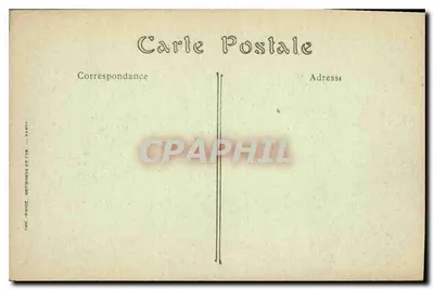 Castelo de Chantilly — A Ilha do Amor — ND. Phot. — Verso