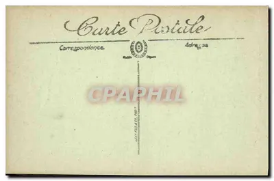 Chantilly — O Castelo — LL. — n° 108 — Verso
