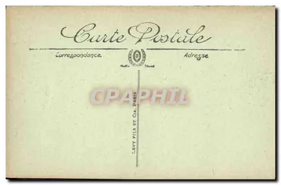 Chantilly — Zamek — Façada zachodnia — LL. — Rewers