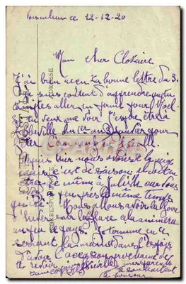 Beauvais — Lycée Jeanne Hachette — Editora: Edições Émile Hébert, n° 22 — Verso