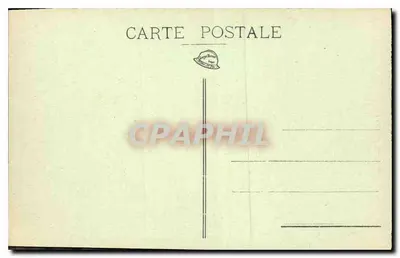 Antieke ansichtkaart Semur Le Pont Joly et la Ville — Achterkant