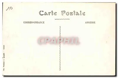 Beauvais — Vista interna do Palácio de Justiça — Impr. Postale C. Japarts - Samois — Verso