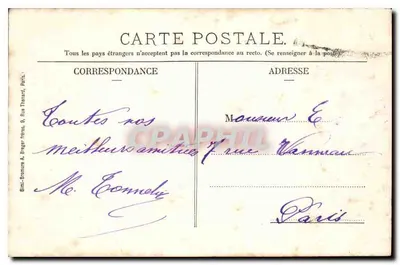 Senlis - Flecha de la catedral (altura 78 m) — Vignon fils, editor, Senlis — n°3 — Reverso