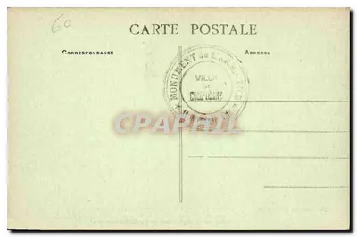 Las Compiègne — Pomnik Armistycznego — Wyd. Bourson - Fotografia Hutin — Rewers