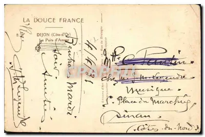 Fontanna Miłosierdzia w Dijonie — Dijon (Côte-d'Or) — Wydawnictwo Sztuki — Rewers