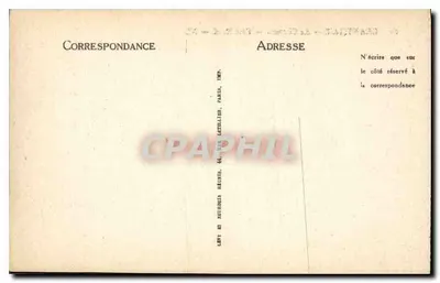 Chantilly — Zamek — Strona północna — ND — Rewers