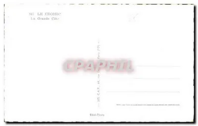Le Croisic — La Grande Côte — C.A.P. Paris (150) — Achterkant