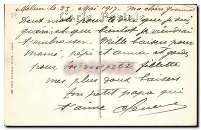 Okręgi MELUN — Zamek Vaux-le-Vicomte, ogólny widok — ND. Fot. — Rewers