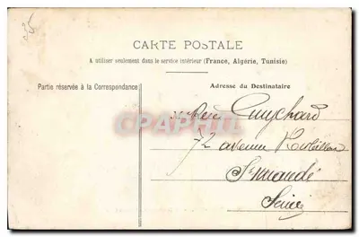 Costa d'Emeraude — Il Sepolcro di Châteaubriand — L. M. n°63 — Verso