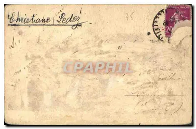 Rennes — Serre Thabor i ogród francuski — n°4478 — Rewers