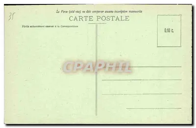 Kust van de Esmeraald — De oevers van de Rance — Uitgave Siservan, St. Malo (Ille-et-Vilaine) — Achterkant