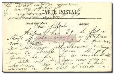 SAINT-MALO — O Sillon em um Dia de Tempestade — LL. n°135 — Verso
