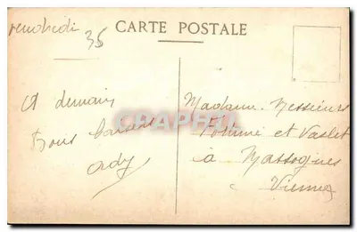 Saint-Lunaire — Start — Fotografia Spółki Lotniczej Francuskiej — Rewers