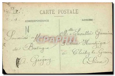 Rennes - Kąt Thaboru — Zbiór A. G. — Rewers