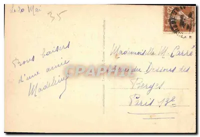 Rennes — Katedra — Stara pocztówka nr 4484, wydawca Craphil — Rewers
