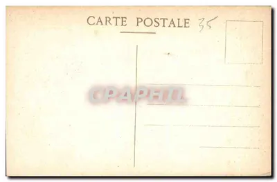 Saint-Lunaire — Le Décollé — Cliché della Compagnia Aerea Francese — Verso
