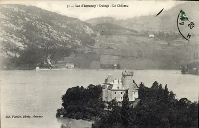 Lago de Annecy - Duingt - O Castelo — Ad. Pariot, foto, Annecy, n°51