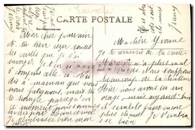 Lago de Annecy - Duingt - O Castelo — Ad. Pariot, foto, Annecy, n°51 — Verso