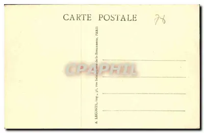 Versailles - Panorama do Castelo e dos Jardins - A. L. n°133 — Verso