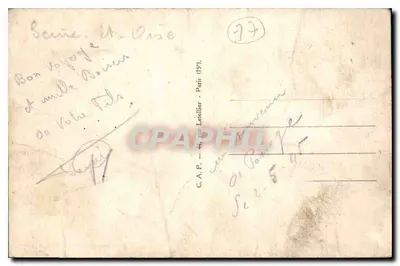 Montereau — Widok z Surville — LL.83 — Rewers