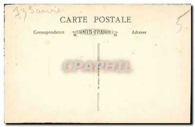 Aix-les-Bains — Pont de l'Abîme — Edizione David Valat, n°186 — Verso