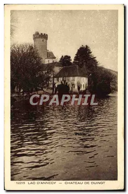 Lago de Annecy — Castelo de Duingt