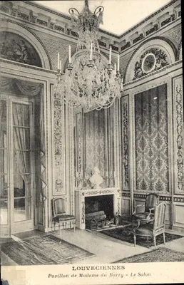 Louveciennes - Pavilhão da Senhora du Barry - O Salão