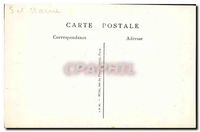 Dammartin — Grade artística da Igreja Nossa Senhora — G. Caminade, Dammartin, n° 1024 — Verso