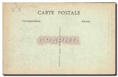 Pont de l'Abime — Okolice Aix-les-Bains — La Savoie 126 — Rewers