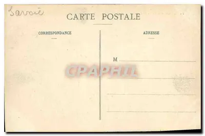 Massif da Vanoise — O Lago Branco e a Ponta da Escada — Editor V. Bethaudo, Chambéry, n° 1435 — Verso