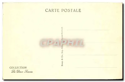La Punta d'Avreu e le montagne del Chablais — Collezione Les Deux Savoies — n° 12724 — Verso