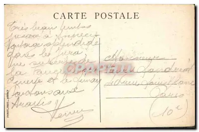 Lago d'Annecy — Talloires e Duingt — Siti pittoreschi della Savoia — editore Faudo, Annecy, n°223 — Verso