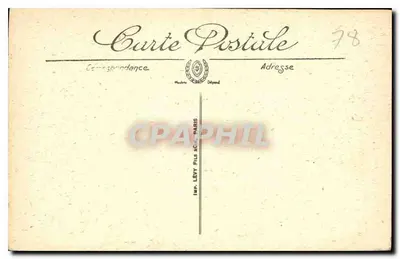 Castelo de Versailles — Quarto de Luís XIV — LL — Verso