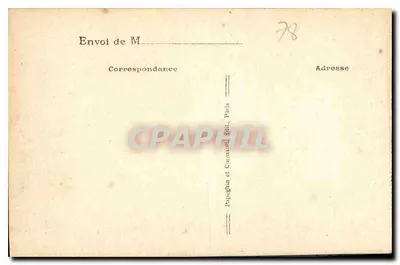 Zamek VERSAILLES - Kolumnada, autor Mansart i upadek Proserpiny, autor Girardon - A.P. — Rewers