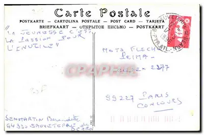Cancale — Sortowanie mięczaków — LL. n°47 — Rewers