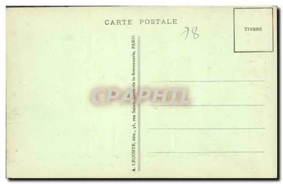 Versailles — Salão do Olho de Boi — A. L. — Verso