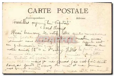 Parque de Versalhes — O Bassin d'Apollon — LIP — Verso