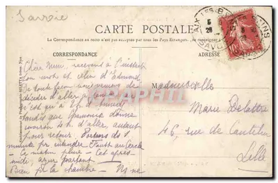 AIX-les-BAINS — Abpia Hautecombe — Wydawnictwo Giletta, fot. Nice, n° 2232 — Rewers