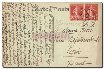 Jezioro BOURGET — Brzegi jeziora — N.D. Phot, nr 153 — Rewers
