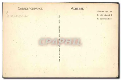 O Castelo de Menthon-Saint-Bernard — Annecy — LL n°140 — Verso