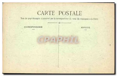 Castelo de BUSSY-RABUTIN — O Parque — L. Hudson foto, 3 Rue Ordener Paris — Verso