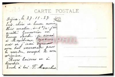 Bijon - Zegar Jacquemart — (34) — nieznany wydawca — Rewers