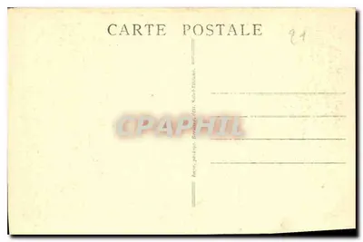 Abpia Citeaux (Côte-d'Or) — Kościół (Jube) — Cl. F. de B. — Rewers