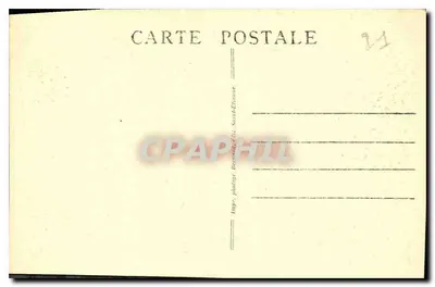 Abbaye de CITEAUX (Côte-d'Or) — Widok na klasztor — Cl. F. de B. — Rewers