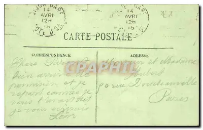 Dijon — Stara świątynia św. Anny — LL. n°31 — Rewers