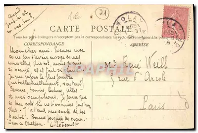 Environs de NOLAY — Source de la Cozanne — Boultéault édit Nolay — Verso