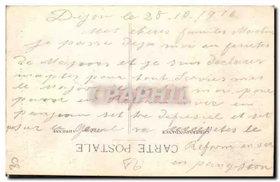 Dijon — Katedra św. Michała — R. Béthune, n°6 — Rewers